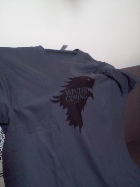 Camiseta, Winter is Coming